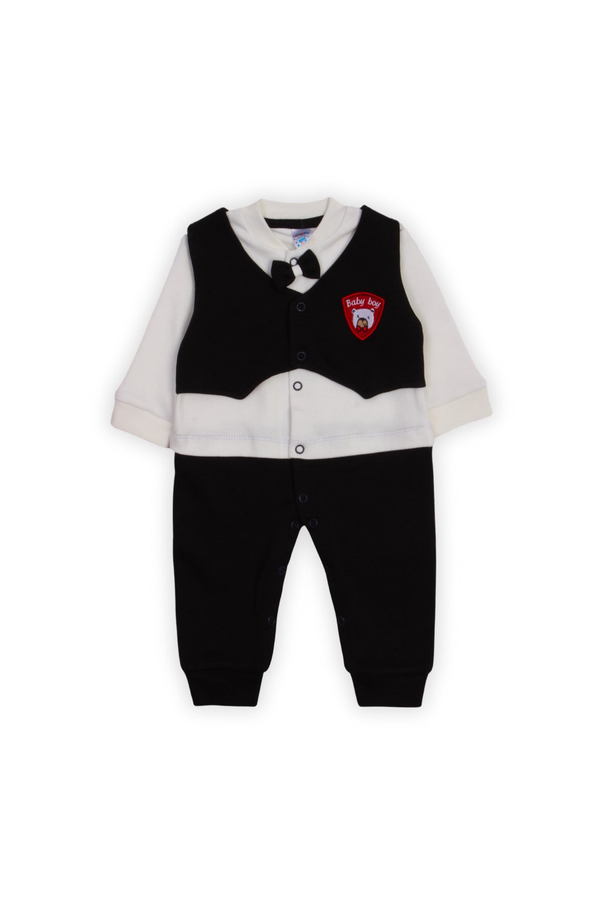 Baby Boy Formal Romper Set (4-10 Months) – 100% Cotton OP-1350