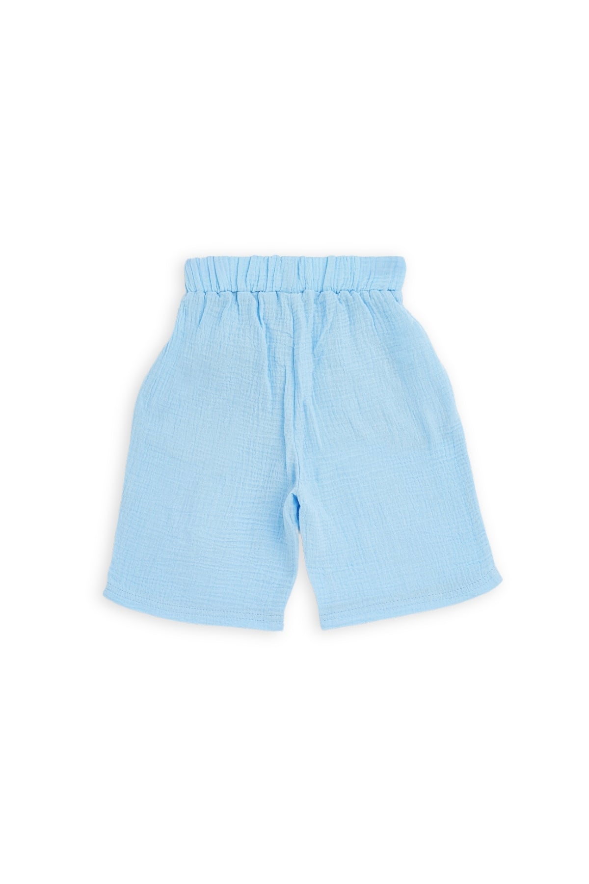 Collection of Stylish Two-Piece Cotton Set for Boys and Girls (Ages 5-8) - Blue in a gallery layout