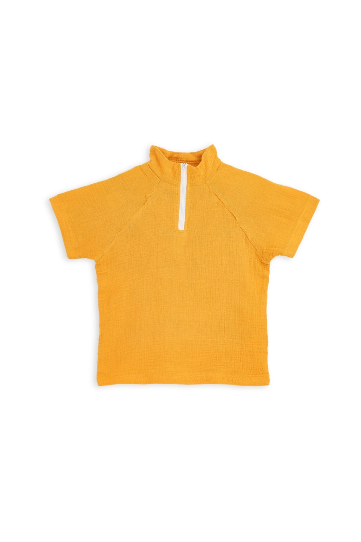 Collection of Stylish Two-Piece Cotton Set for Boys and Girls (Ages 5-8) - Yellow in a gallery layout