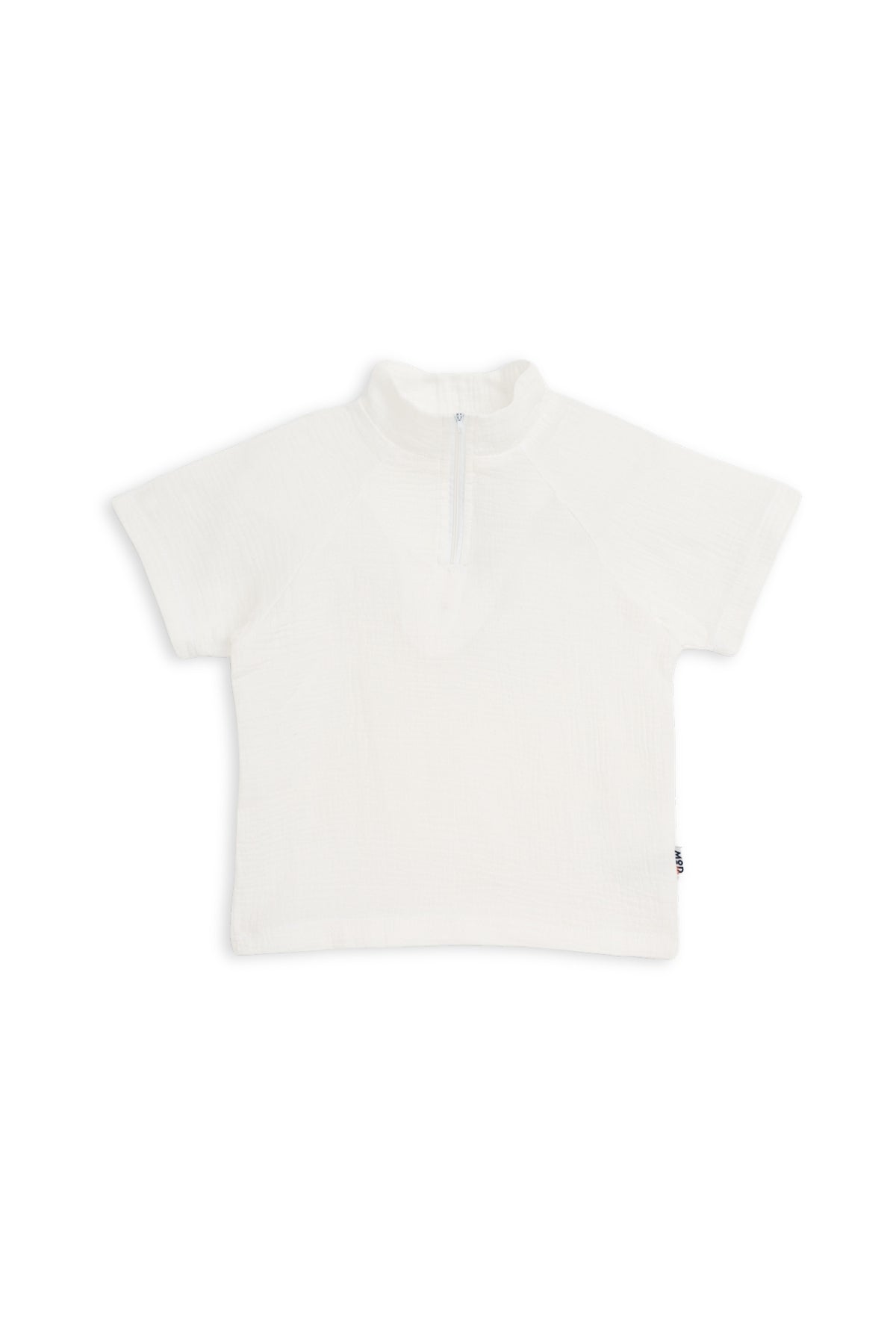 Collection of Stylish Two-Piece Cotton Set for Boys and Girls (Ages 5-8) - White in a gallery layout