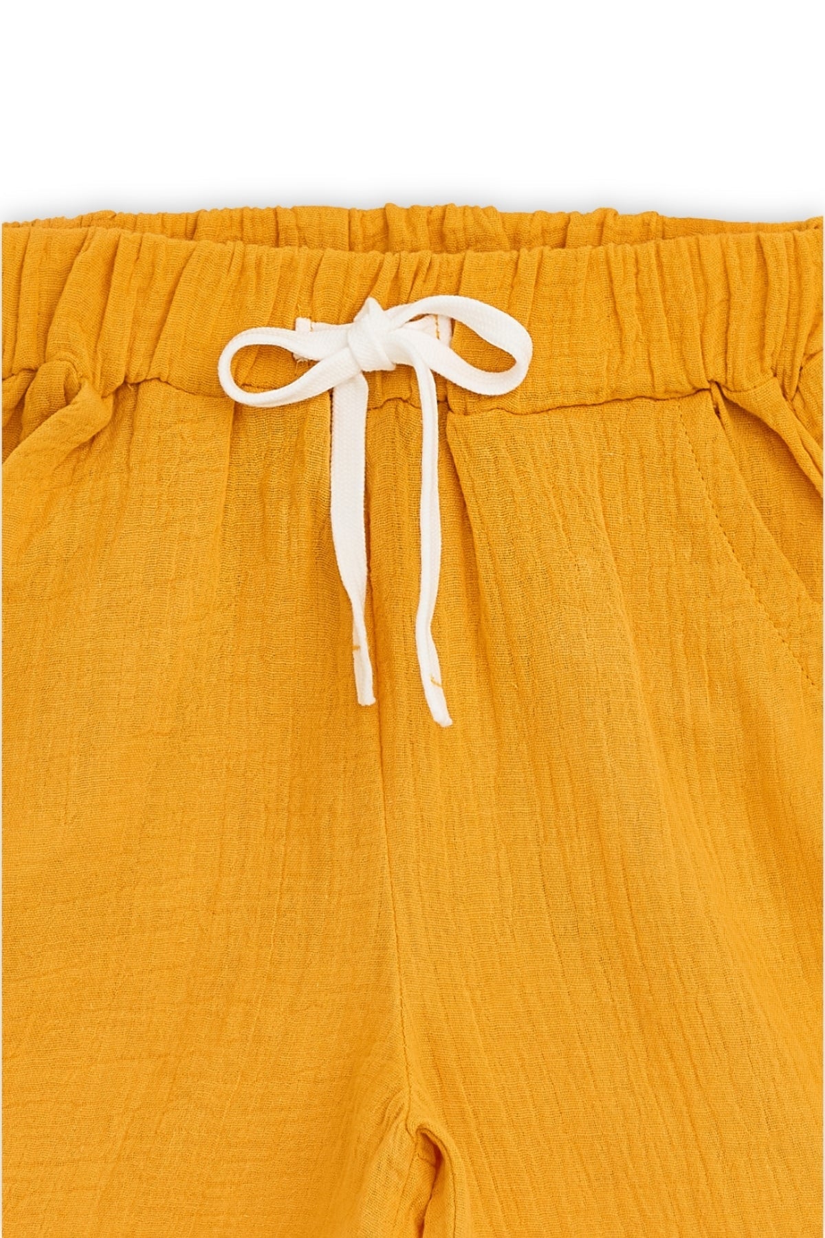 Collection of Stylish Two-Piece Cotton Set for Boys and Girls (Ages 5-8) - Yellow in a gallery layout