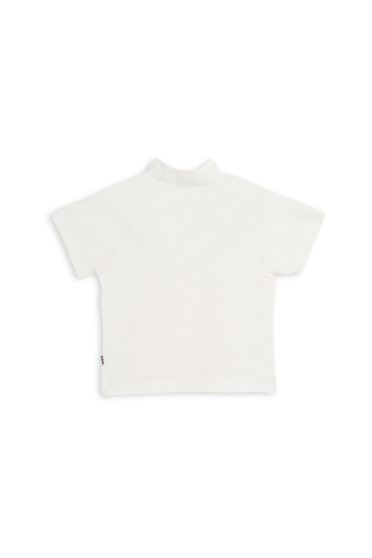 Collection of Stylish Two-Piece Cotton Set for Boys and Girls (Ages 5-8) - White in a gallery layout