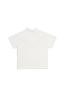 Collection of Stylish Two-Piece Cotton Set for Boys and Girls (Ages 5-8) - White in a gallery layout