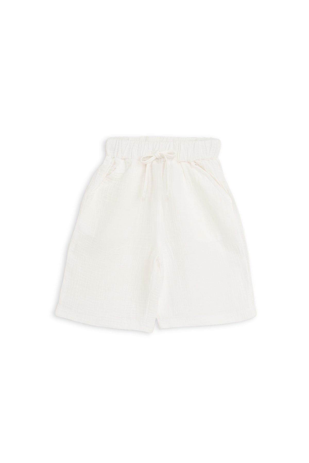 Collection of Stylish Two-Piece Cotton Set for Boys and Girls (Ages 5-8) - White in a gallery layout