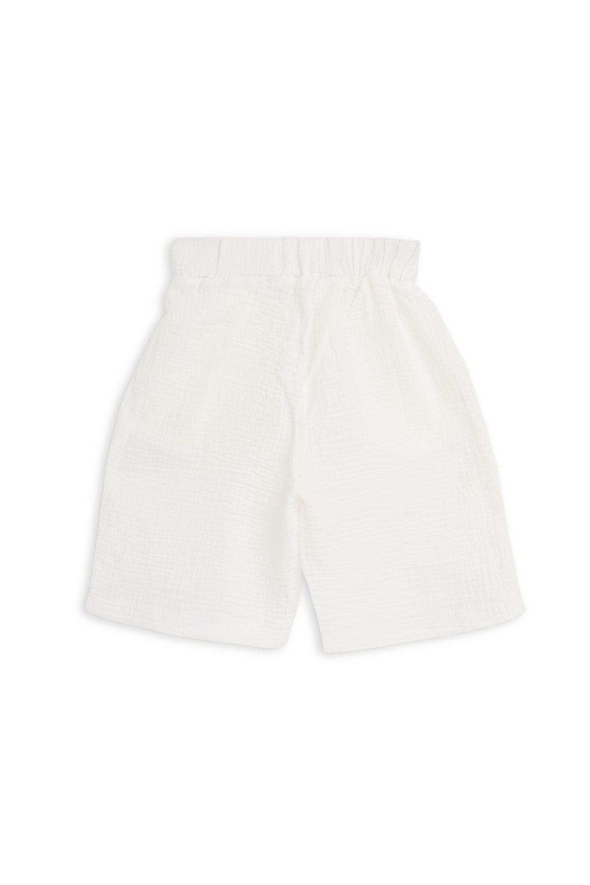 Collection of Stylish Two-Piece Cotton Set for Boys and Girls (Ages 5-8) - White in a gallery layout