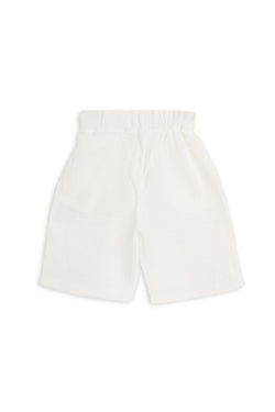 Collection of Stylish Two-Piece Cotton Set for Boys and Girls (Ages 5-8) - White in a gallery layout