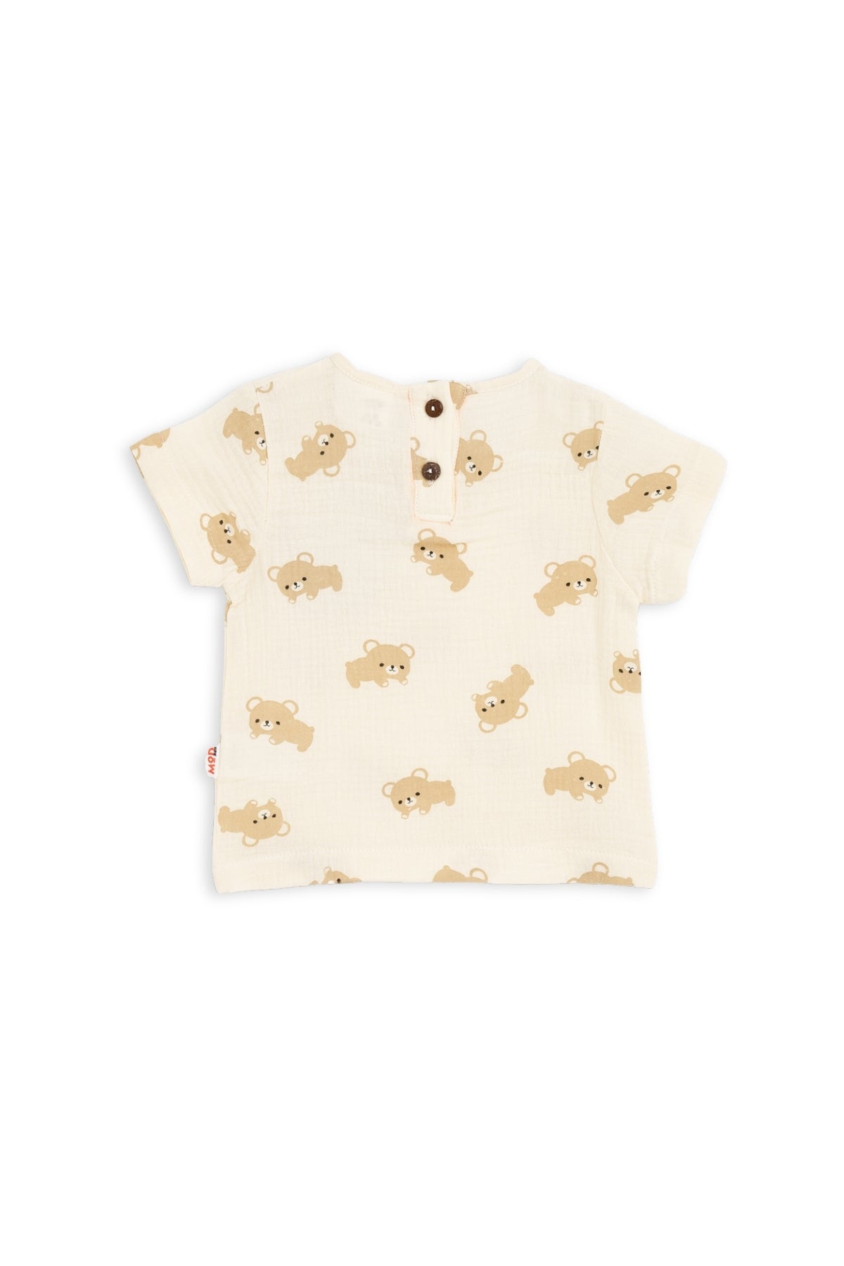 Collection of Muslin Cotton Baby Set - Stylish Comfort for 8-24 Months WHİTE\DARK-GREY in a gallery layout