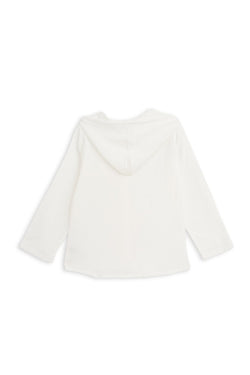 Collection of Unisex Cotton Two-Piece Set (Ages 8-12) - White in a gallery layout