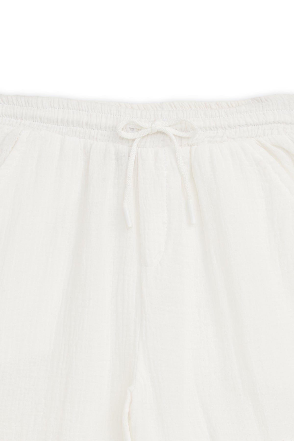 Collection of Unisex Cotton Two-Piece Set (Ages 8-12) - White in a gallery layout