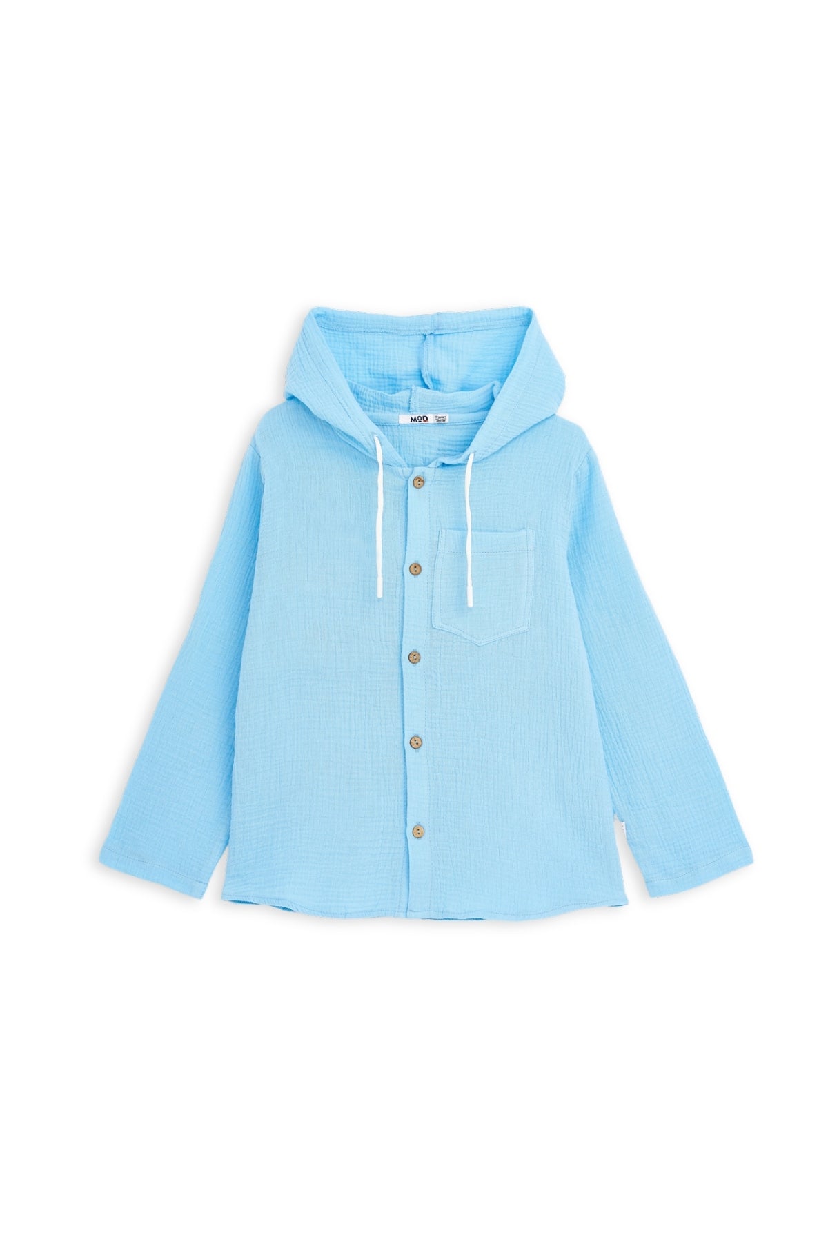 Collection of Unisex Cotton Two-Piece Set (Ages 8-12) - Blue in a gallery layout