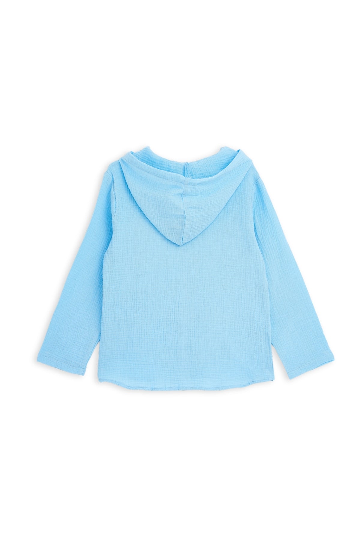 Collection of Unisex Cotton Two-Piece Set (Ages 8-12) - Blue in a gallery layout