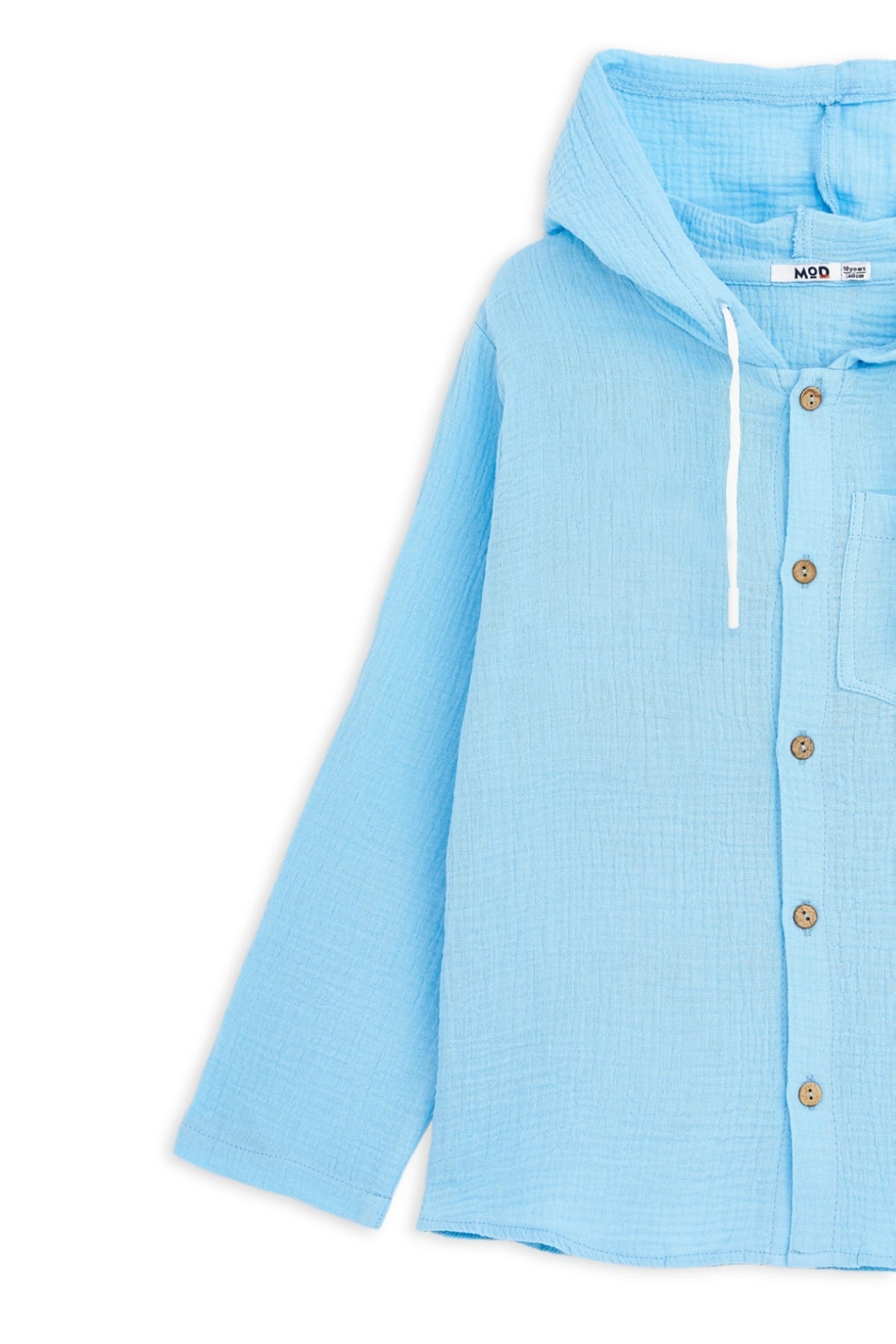 Collection of Unisex Cotton Two-Piece Set (Ages 8-12) - Blue in a gallery layout