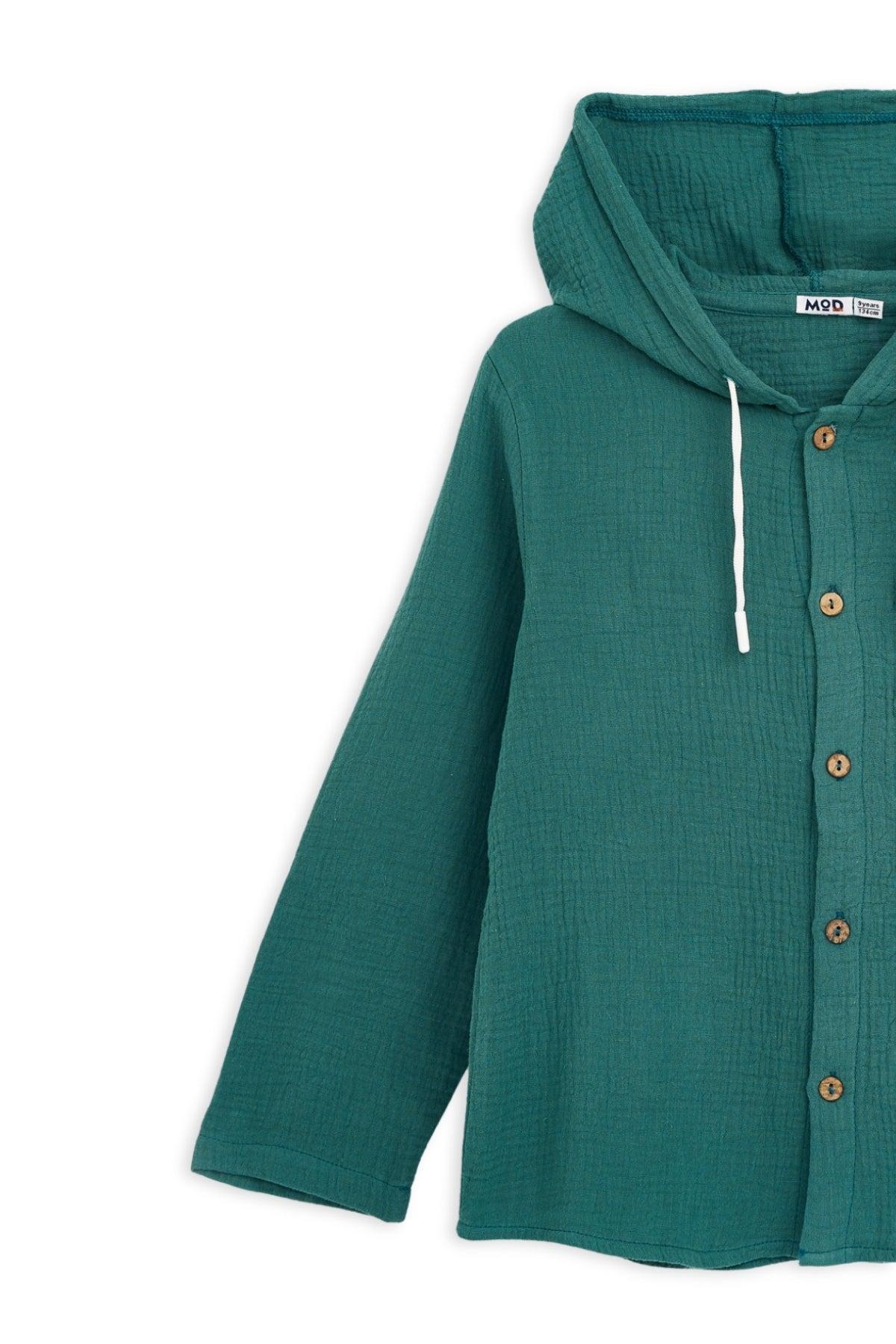 Collection of Unisex Cotton Two-Piece Set (Ages 8-12) - Emerald in a gallery layout