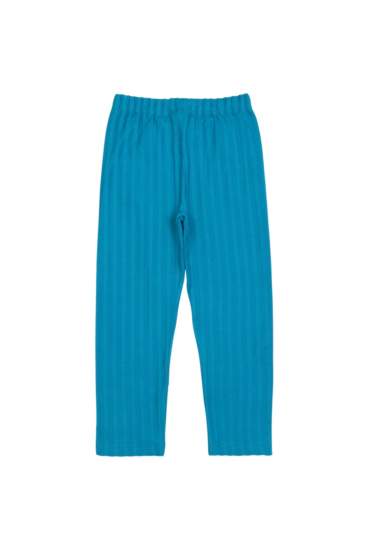 Collection of Cozy Boys' Cotton Pajamas (Ages 2-6) - Turquoise in a gallery layout