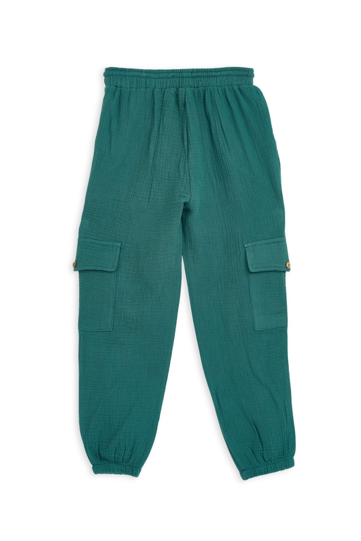 Collection of Unisex Cotton Two-Piece Set (Ages 8-12) - Emerald in a gallery layout