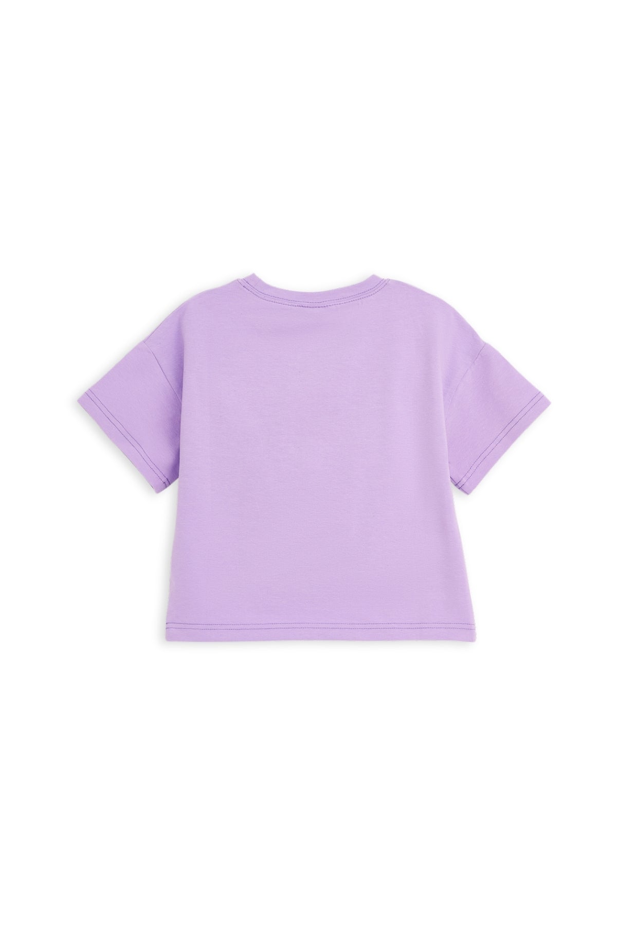 Collection of Trendy Two-Piece Muslin Set for Girls (Ages 5-8) - Lilac in a gallery layout
