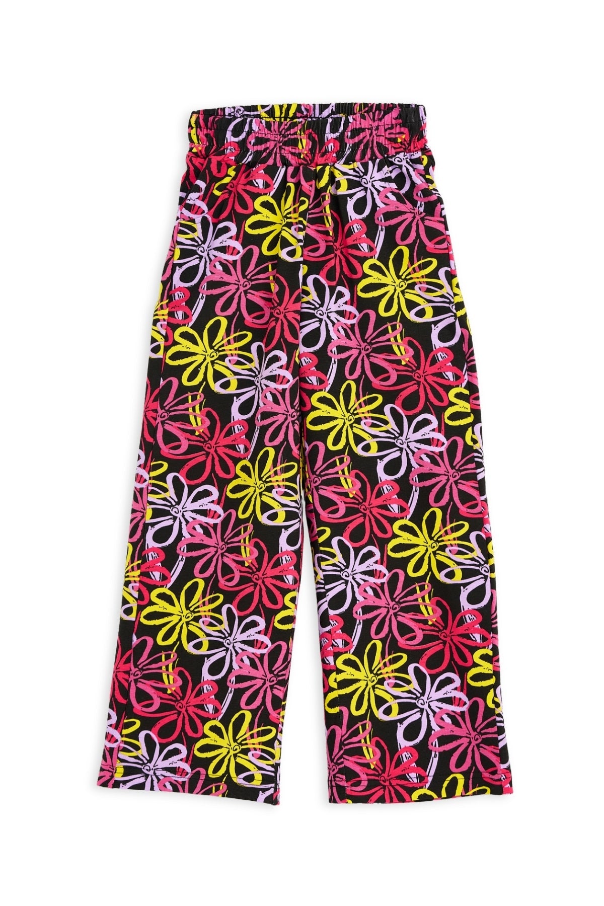 Collection of Trendy Two-Piece Muslin Set for Girls (Ages 5-8) - Black in a gallery layout