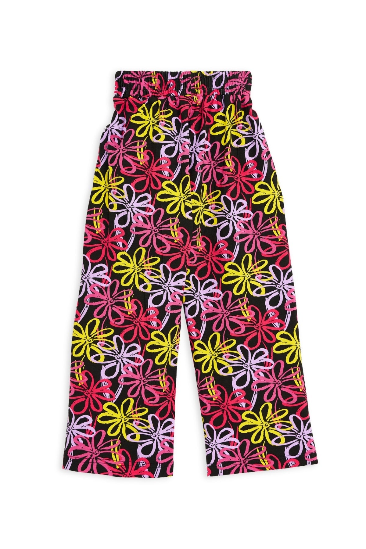 Collection of Trendy Two-Piece Muslin Set for Girls (Ages 5-8) - Black in a gallery layout