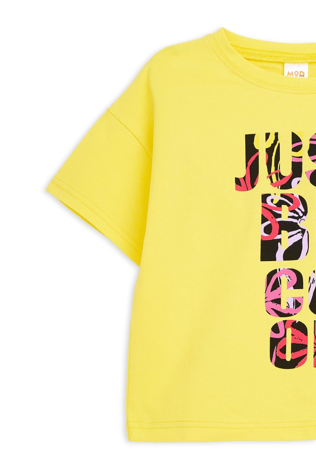 Collection of Trendy Two-Piece Muslin Set for Girls (Ages 5-8) - Yellow in a gallery layout