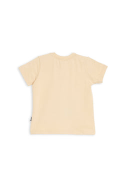 Collection of Toddler Cotton T-Shirt & Shorts Set (10-36 Months) - Cream in a gallery layout