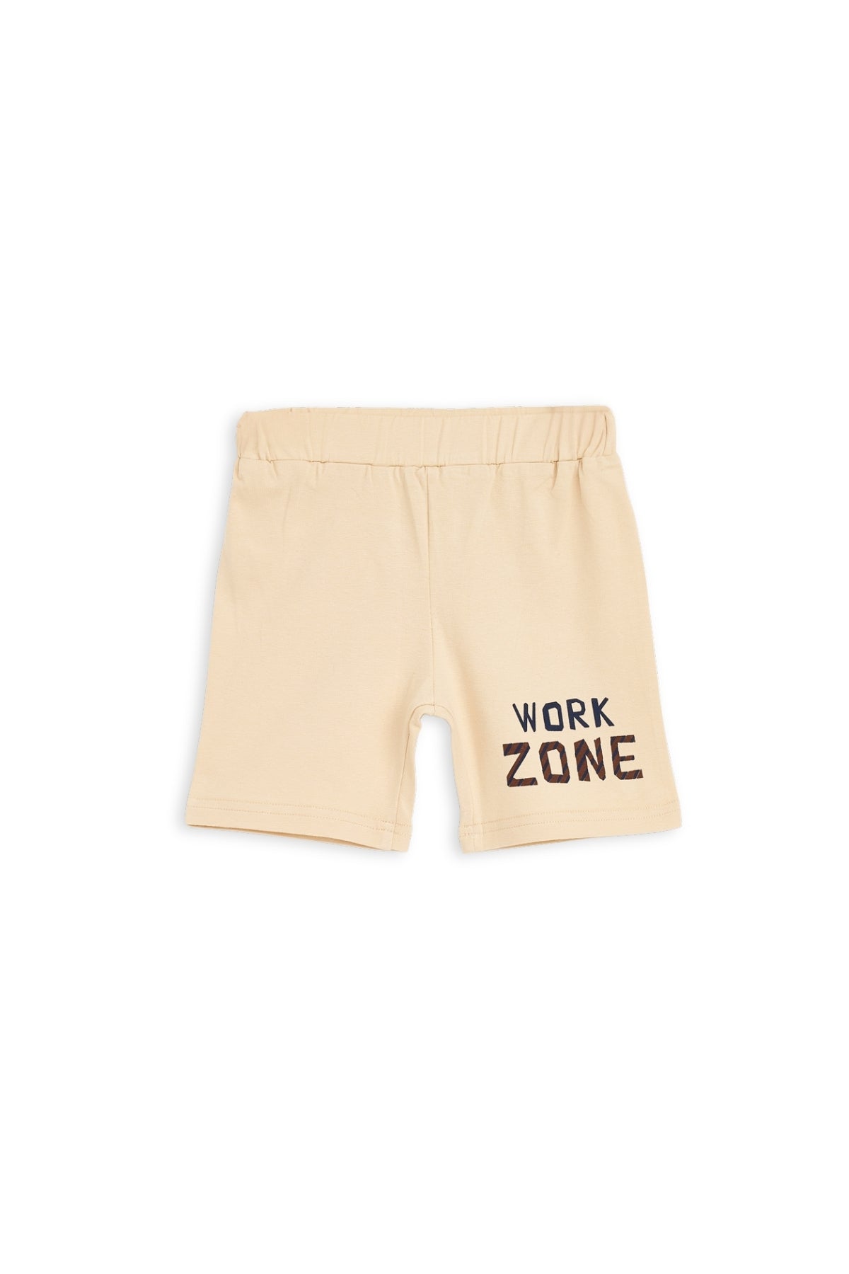 Collection of Toddler Cotton T-Shirt & Shorts Set (10-36 Months) - Cream in a gallery layout