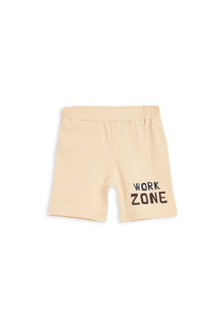 Collection of Toddler Cotton T-Shirt & Shorts Set (10-36 Months) - Cream in a gallery layout