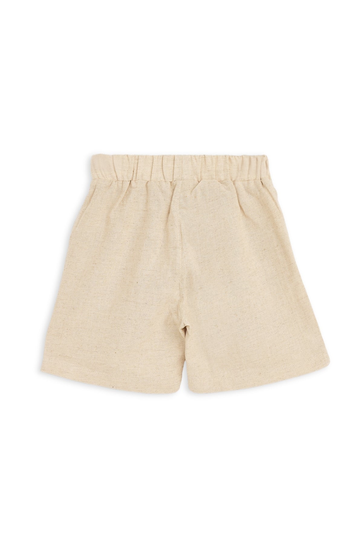 Collection of Linen Two-Piece Set for Kids (3-7 Years) - Beige in a gallery layout