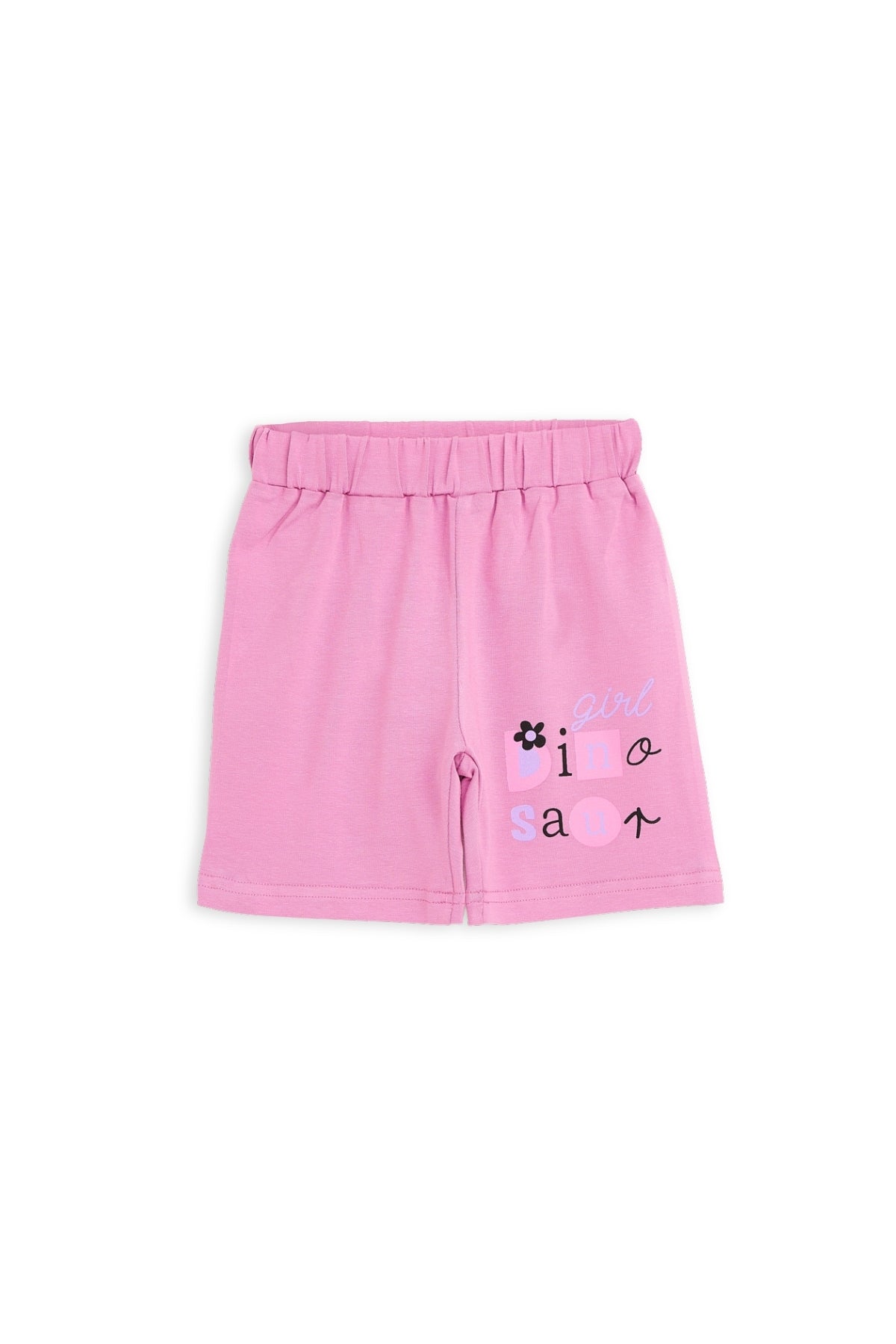 Collection of Toddler Cotton T-Shirt & Shorts Set (10-36 Months) - Lilac in a gallery layout