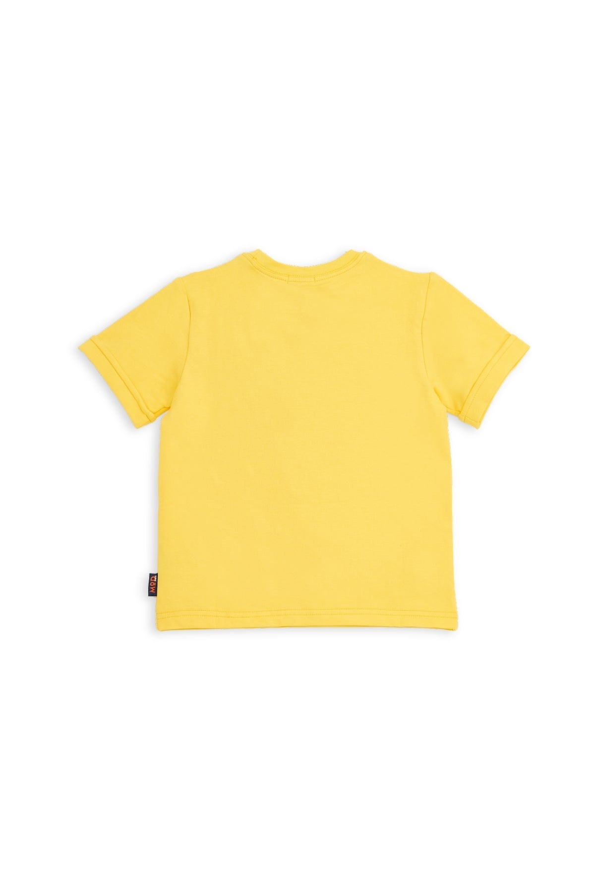 Collection of Kids Cotton T-Shirt & Shorts Set – Perfect for Active Days - Yellow in a gallery layout