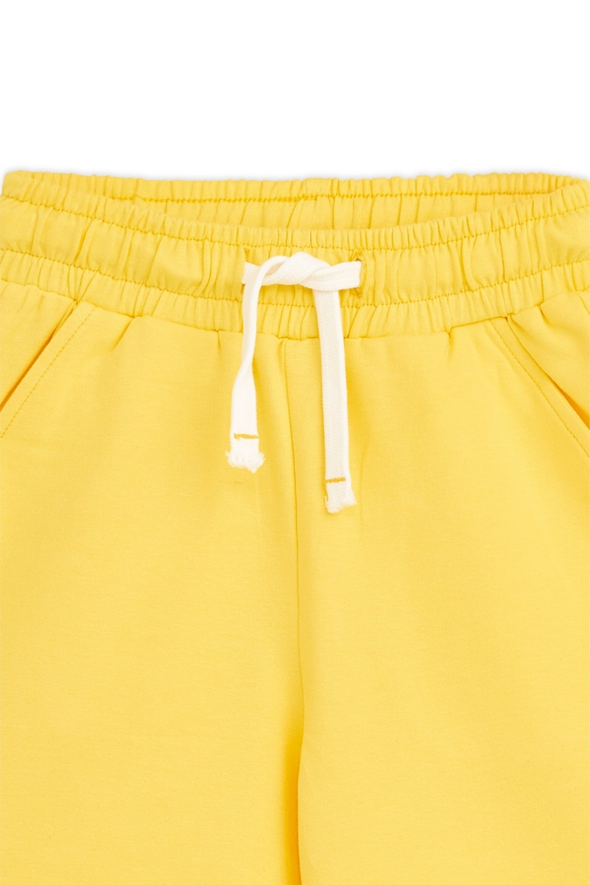 Collection of Kids Cotton T-Shirt & Shorts Set – Perfect for Active Days - Yellow in a gallery layout
