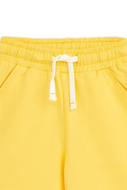 Collection of Kids Cotton T-Shirt & Shorts Set – Perfect for Active Days - Yellow in a gallery layout