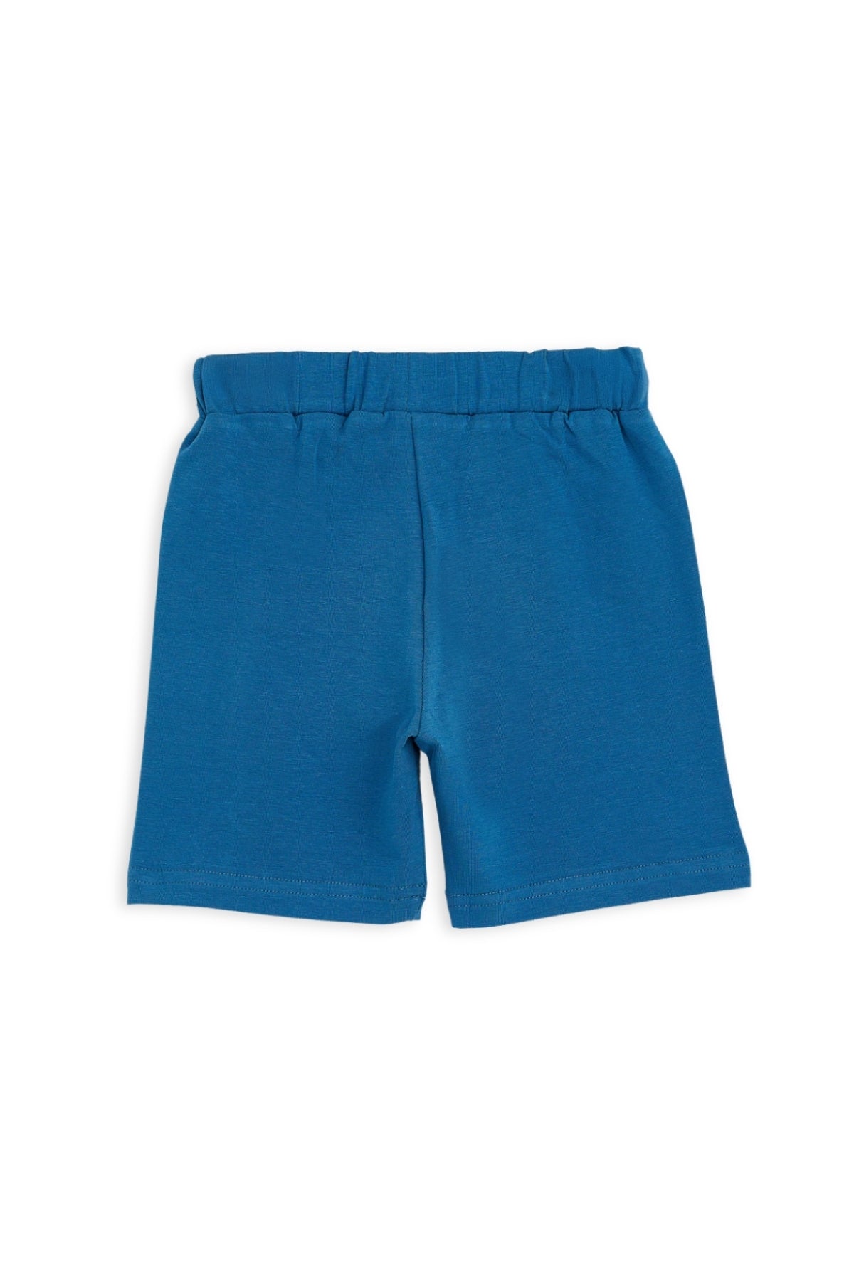 Collection of Toddler Cotton T-Shirt & Shorts Set (10-36 Months) - Blue in a gallery layout