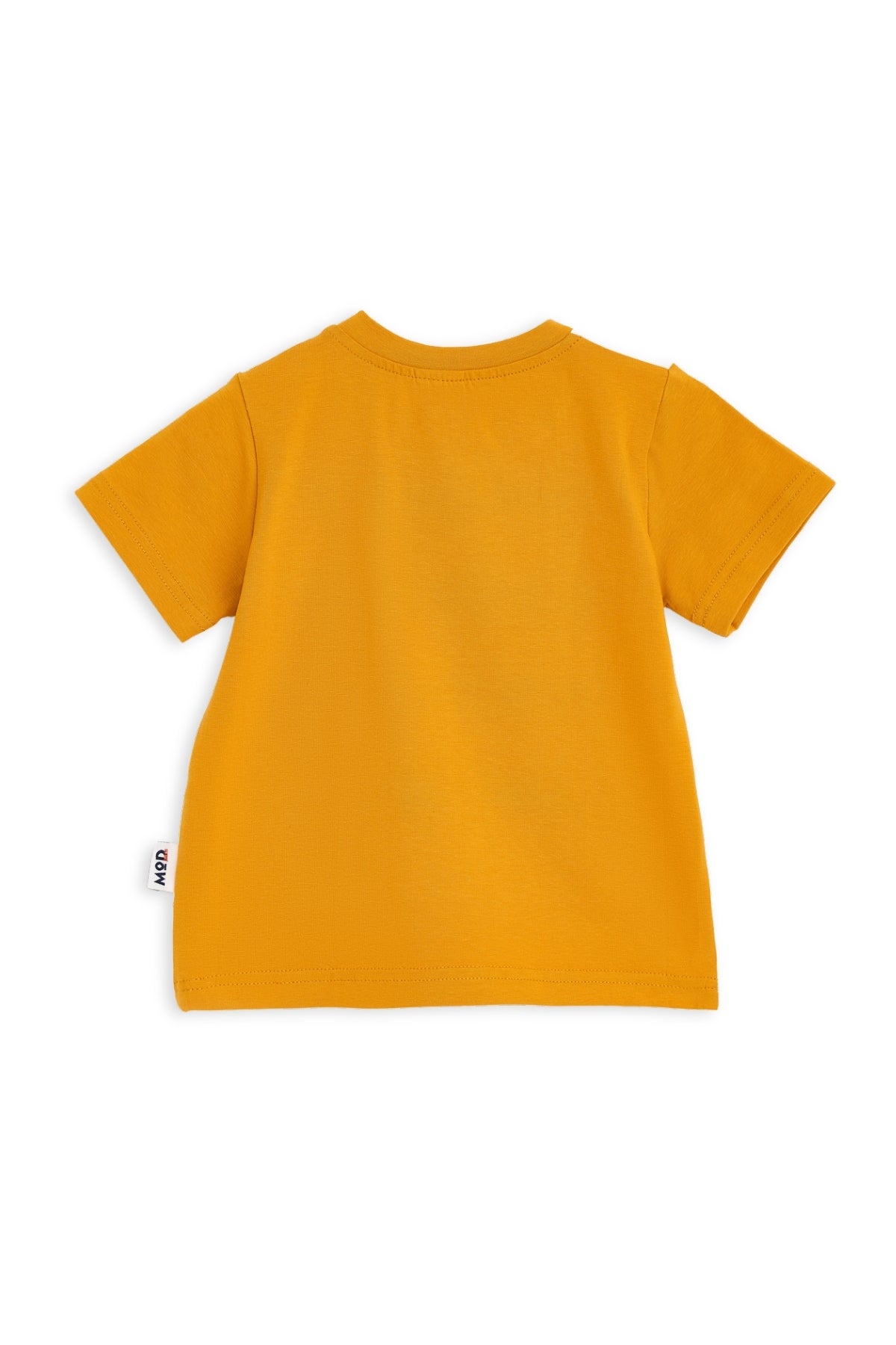 Collection of Toddler Cotton T-Shirt & Shorts Set (10-36 Months) - Dark Yellow in a gallery layout