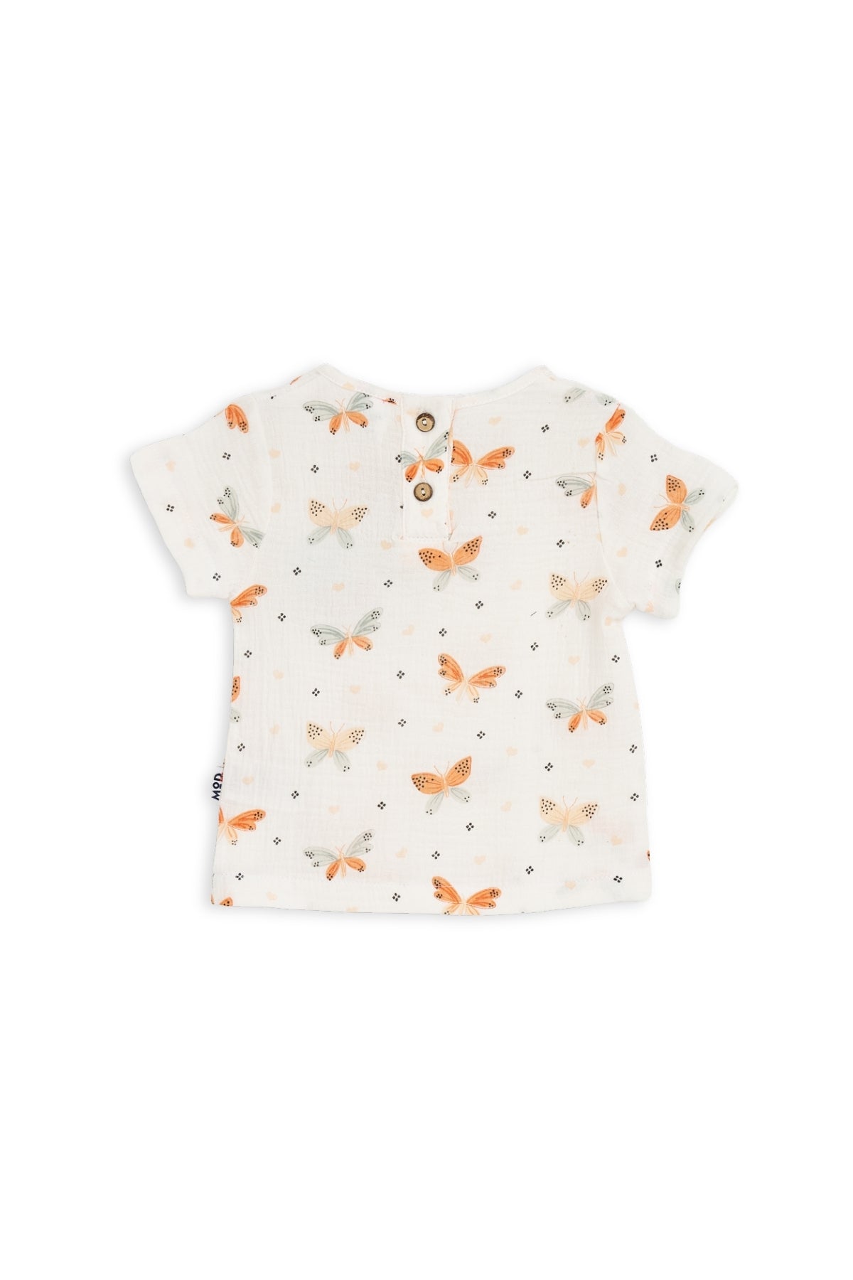 Collection of Muslin Cotton Baby Set - Stylish Comfort for 8-24 Months - WHİTE\MENTHOL in a gallery layout