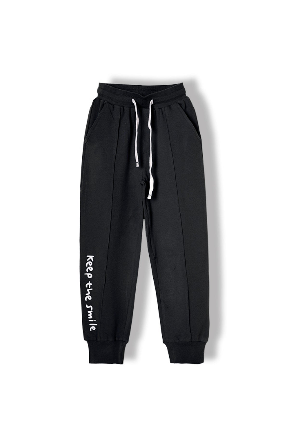 Collection of Komplet dziecięcy "Keep the Smile": bluza i spodnie dresowe z bawełny (3-7 lat) MK-60 Beżowy in a gallery layout