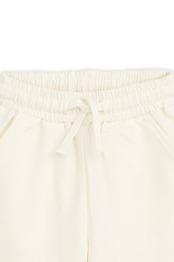 Collection of Kids Cotton T-Shirt & Shorts Set – Perfect for Active Days - White in a gallery layout