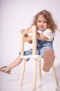 Collection of Kids' Denim Overalls (Ages 3-7 Years) - Blue in a gallery layout