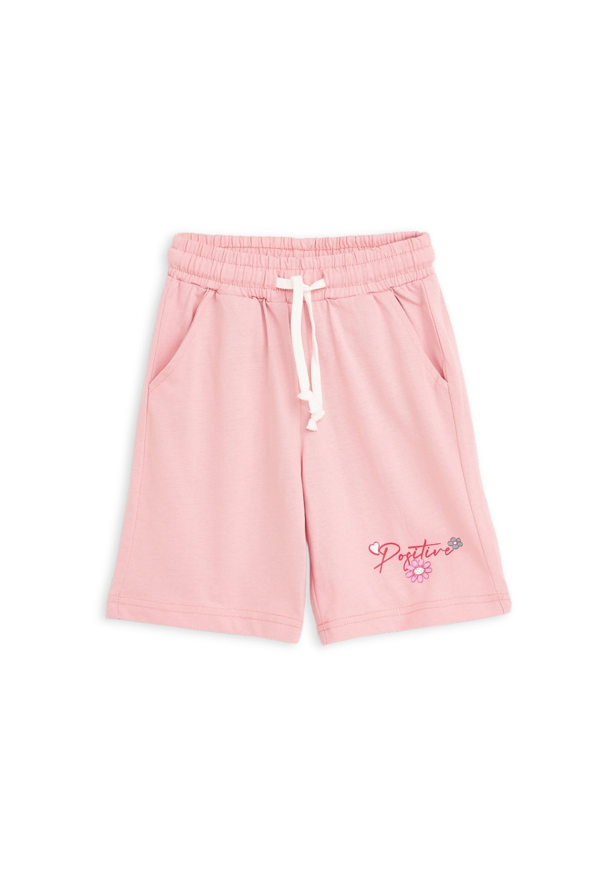 Collection of Set for Children Printed T-shirt and Short Dirty Pink in a gallery layout