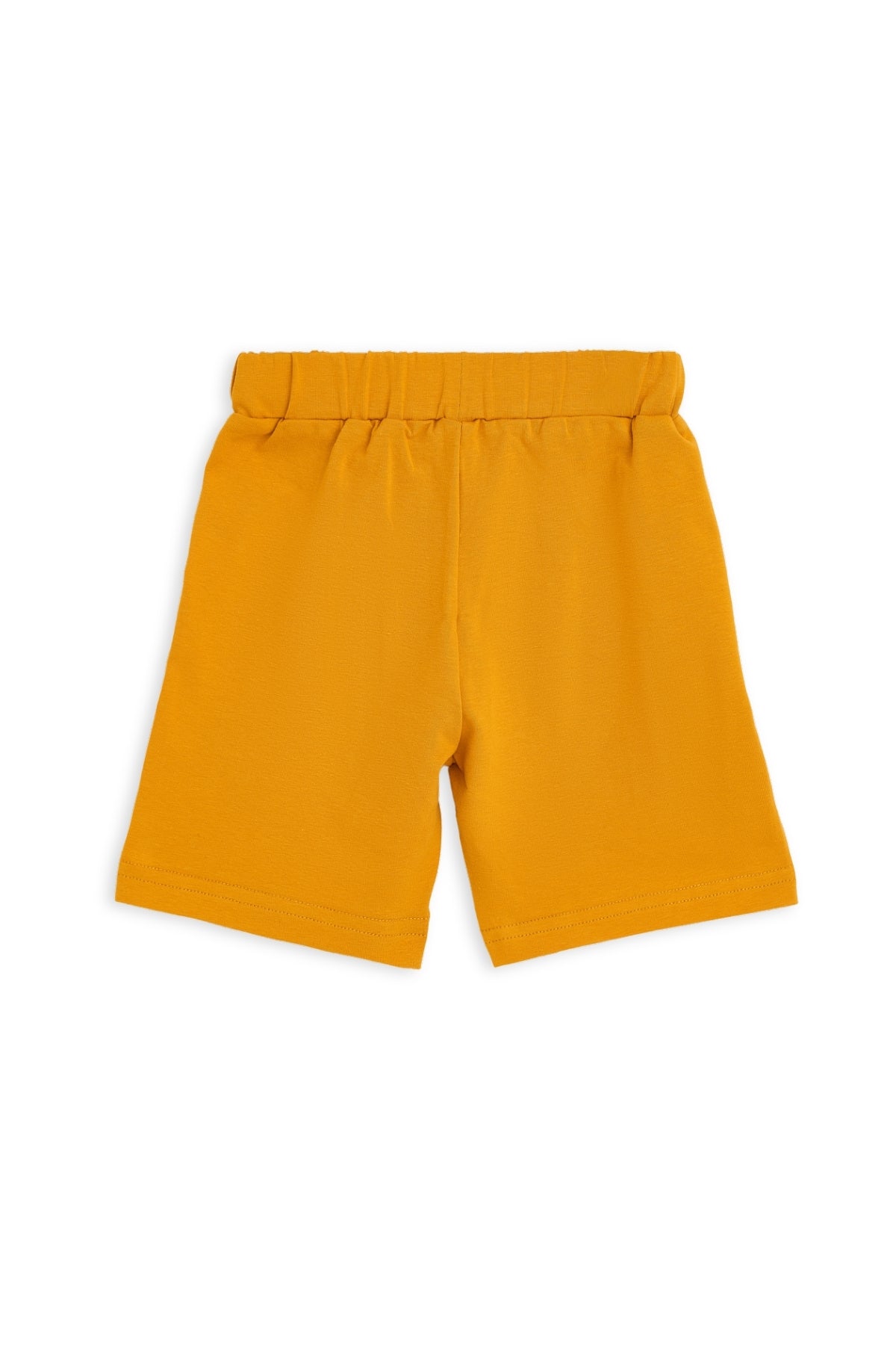 Collection of Toddler Cotton T-Shirt & Shorts Set (10-36 Months) - Dark Yellow in a gallery layout