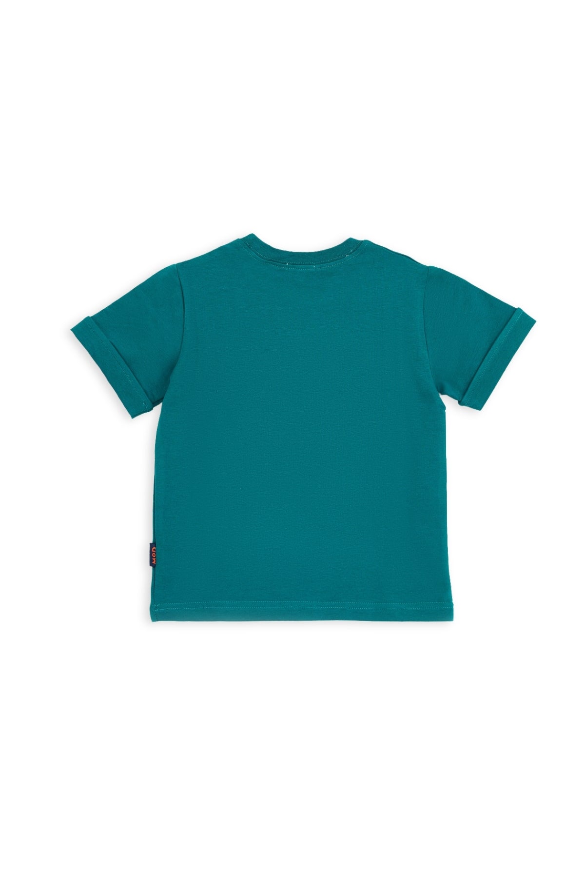 Collection of Kids Cotton T-Shirt & Shorts Set – Perfect for Active Days - Dark Green in a gallery layout