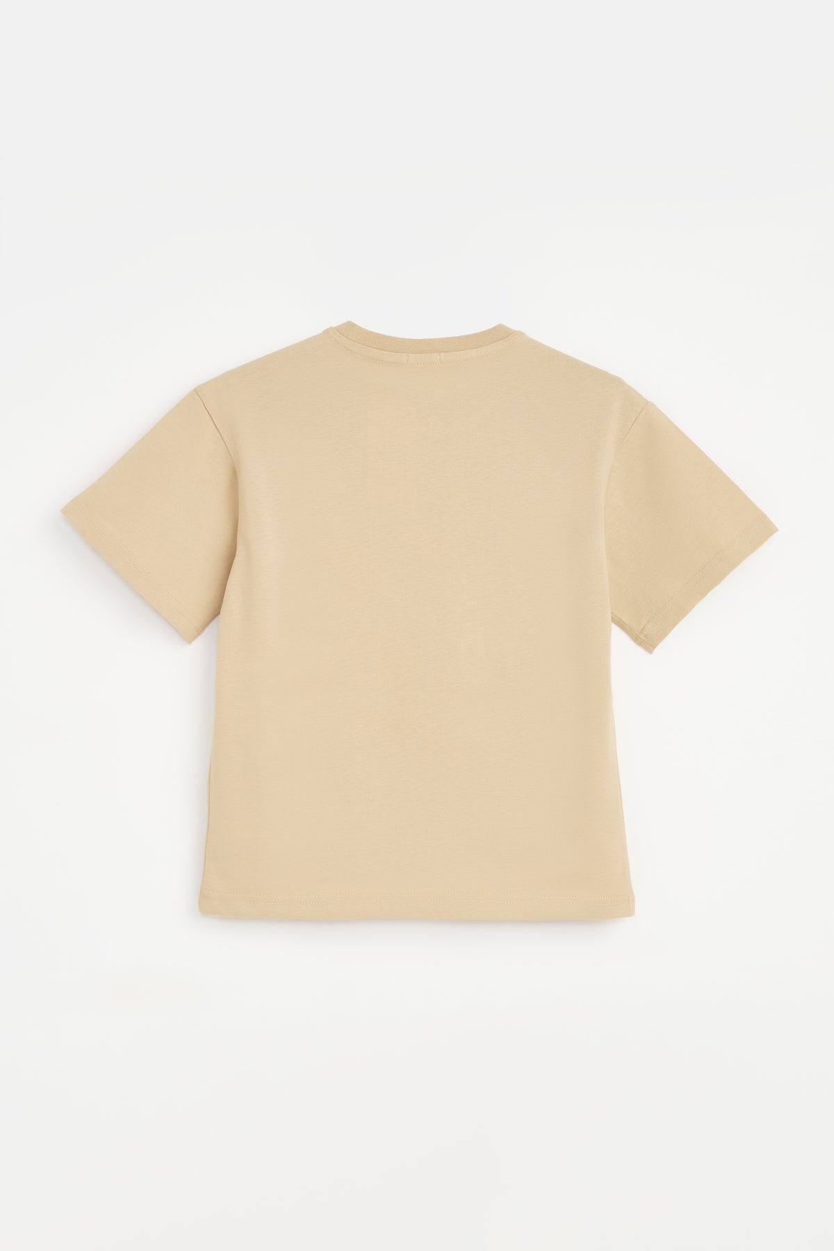 Collection of T-Shirt for Girls (Ages 9-14) - Beige in a gallery layout