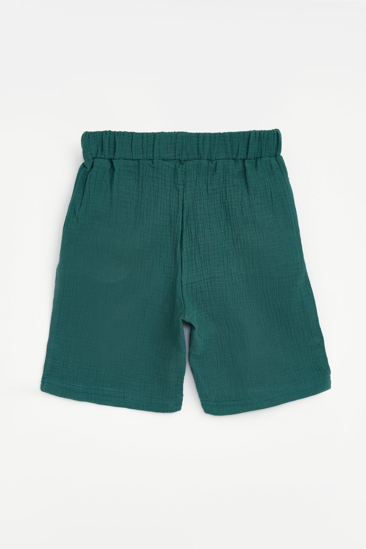 Collection of Stylish Two-Piece Cotton Set for Boys and Girls (Ages 5-8) - Emerald in a gallery layout