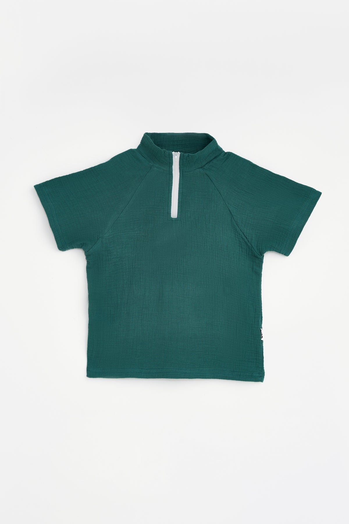 Collection of Stylish Two-Piece Cotton Set for Boys and Girls (Ages 5-8) - Emerald in a gallery layout