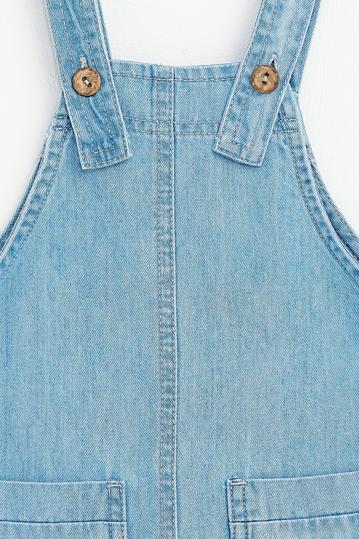 Collection of Kids' Denim Overalls (Ages 3-7 Years) - Blue in a gallery layout