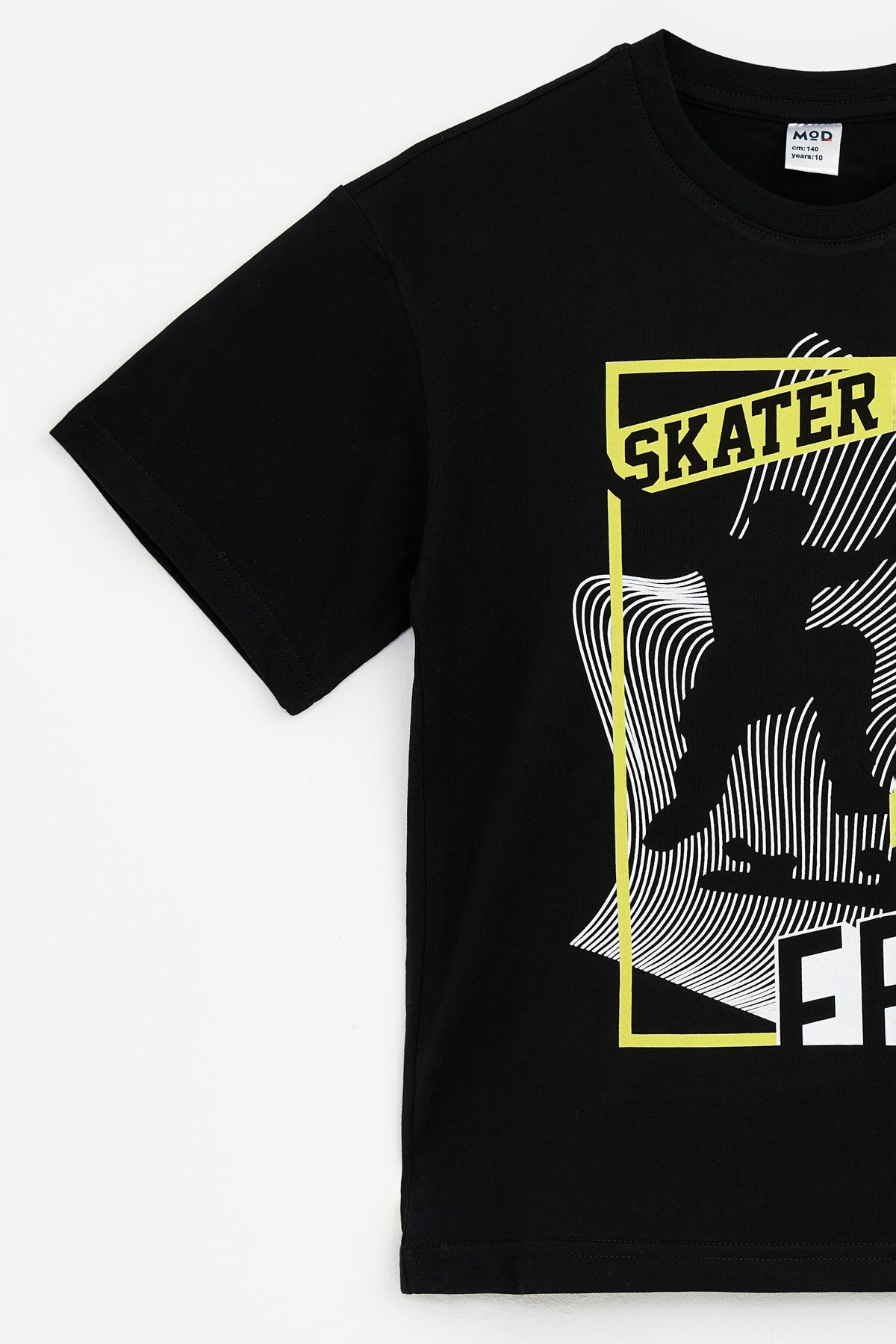 Collection of T-Shirts for Boys (Ages 9-14) - Black in a gallery layout