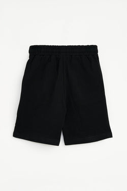 Collection of Set for Children Printed T-shirt and Short Black in a gallery layout