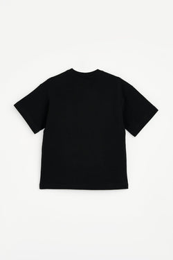 Collection of Set for Children Printed T-shirt and Short Black in a gallery layout