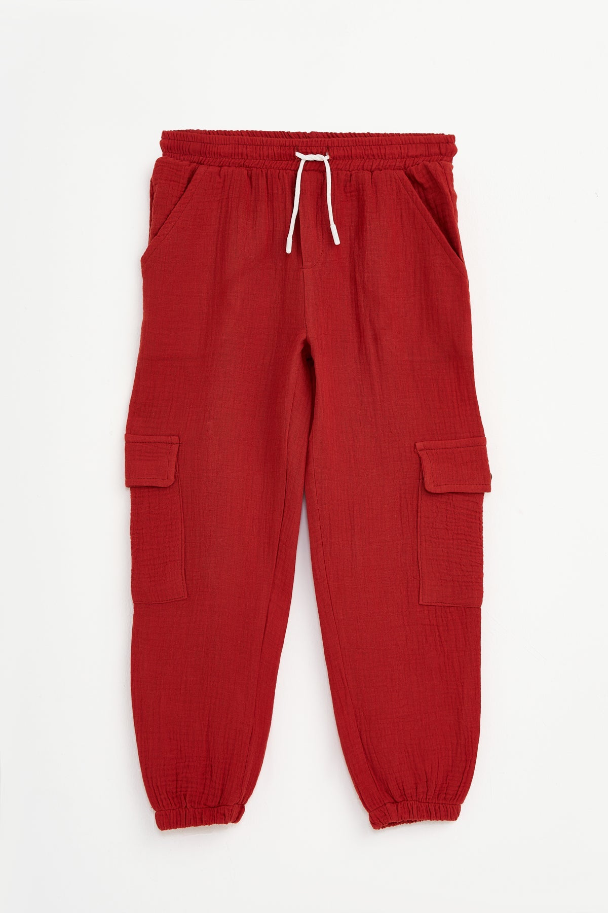 Collection of Unisex Cotton Two-Piece Set (Ages 8-12) - Terracotta in a gallery layout