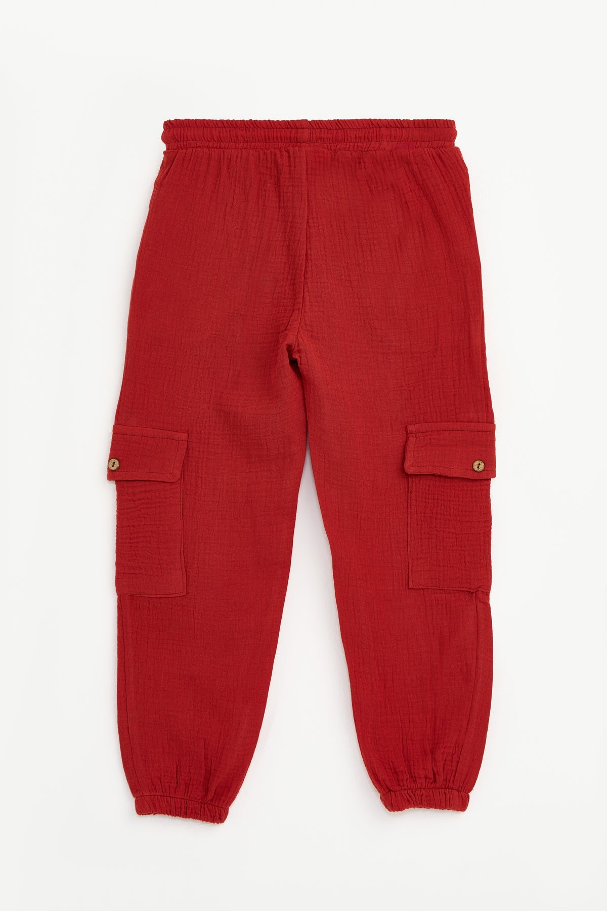 Collection of Unisex Cotton Two-Piece Set (Ages 8-12) - Terracotta in a gallery layout