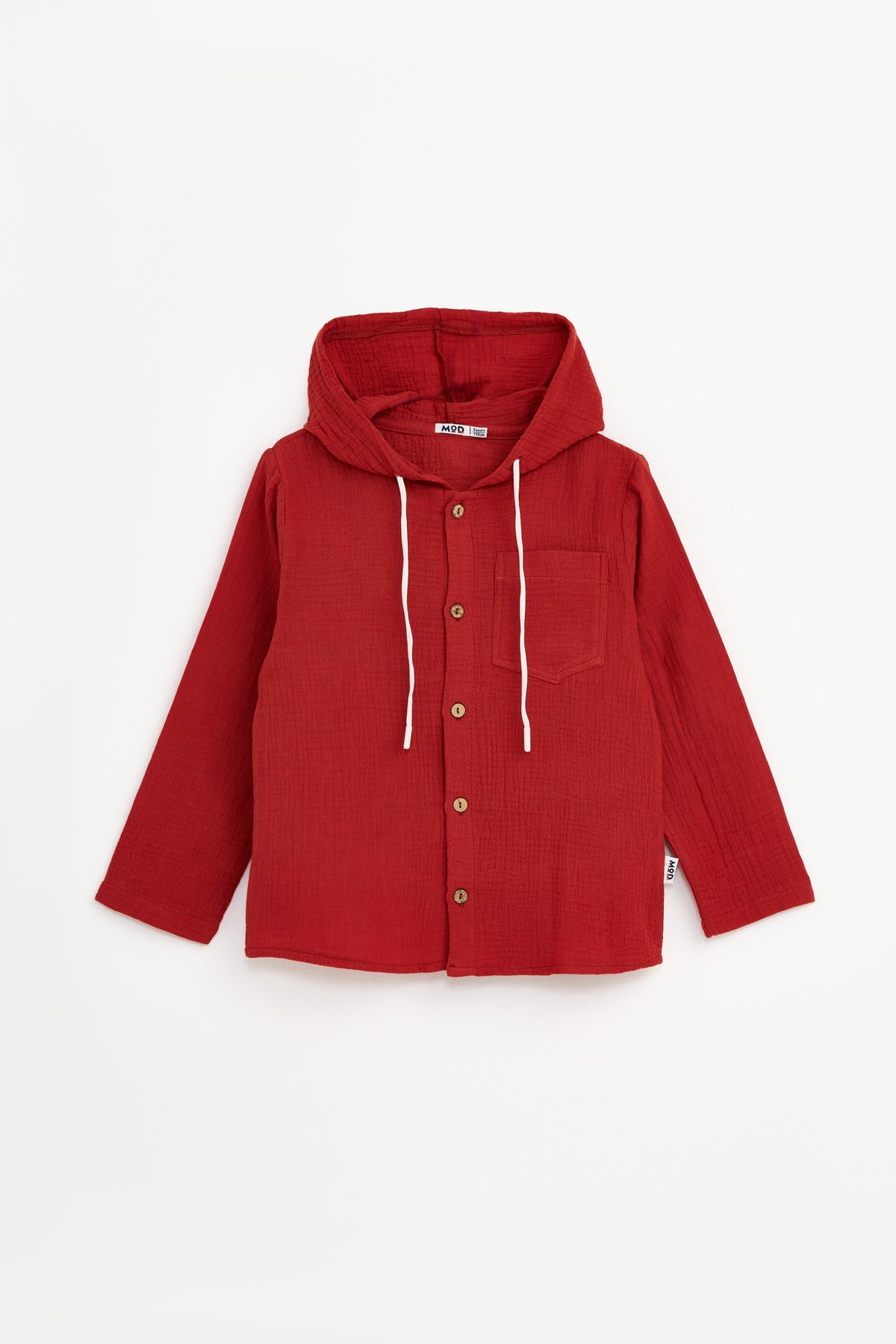 Collection of Unisex Cotton Two-Piece Set (Ages 8-12) - Terracotta in a gallery layout